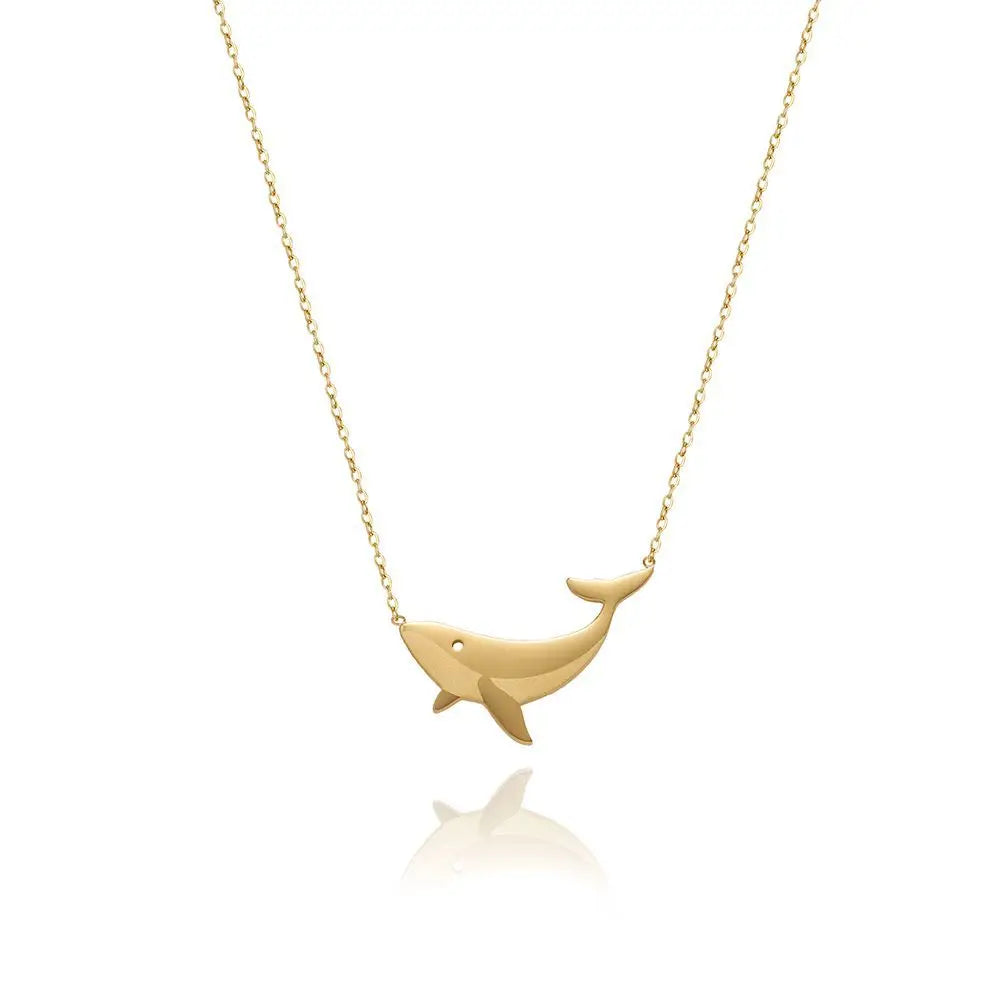 Whale Pendant Necklace